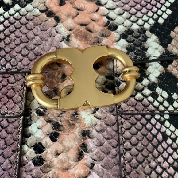 Tory Burch snakeskin handbag - Picture 3 of 6